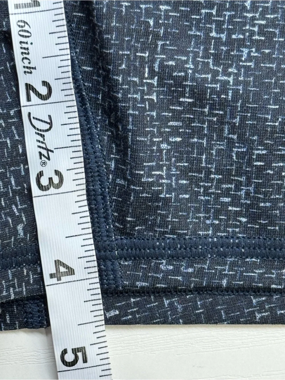 Lululemon Men’s Boxer Briefs XL Navy Gray Pattern Athletic Underwear